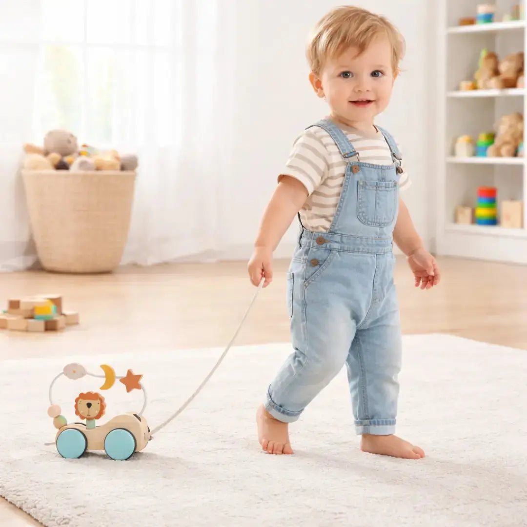 Pull & String Along Toddle Ready