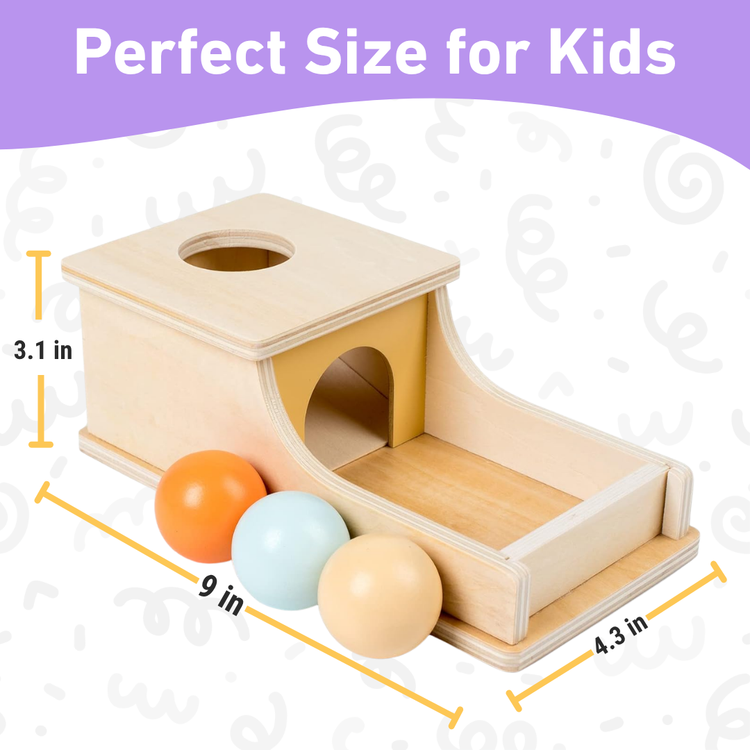 Montessori Object Permanence Box