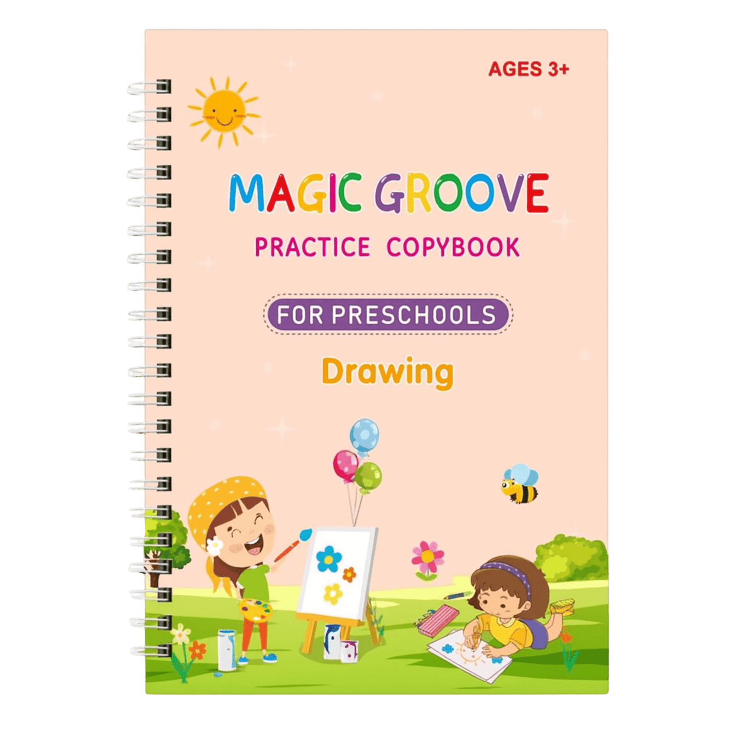 Magic Groove Drawing Book
