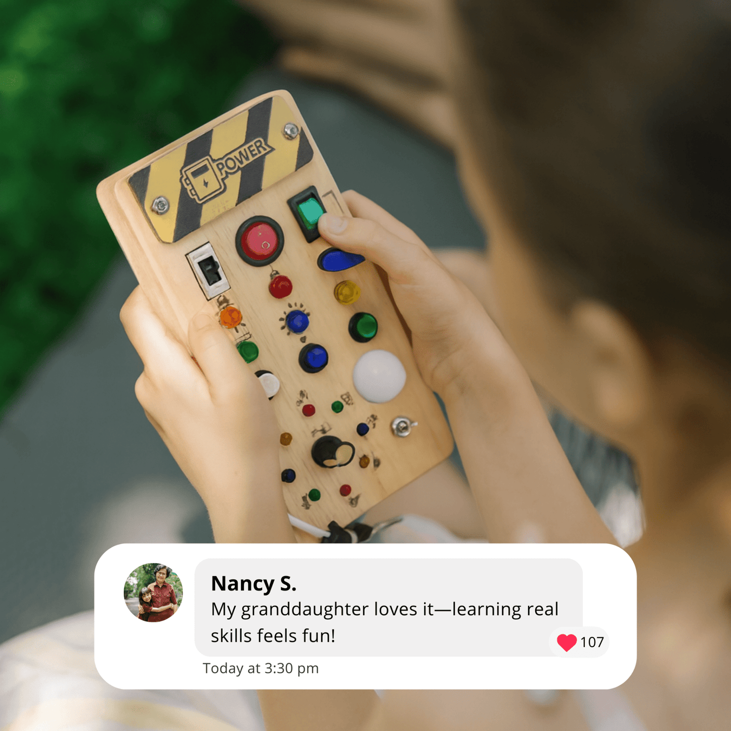 Montessori Light Switch Board