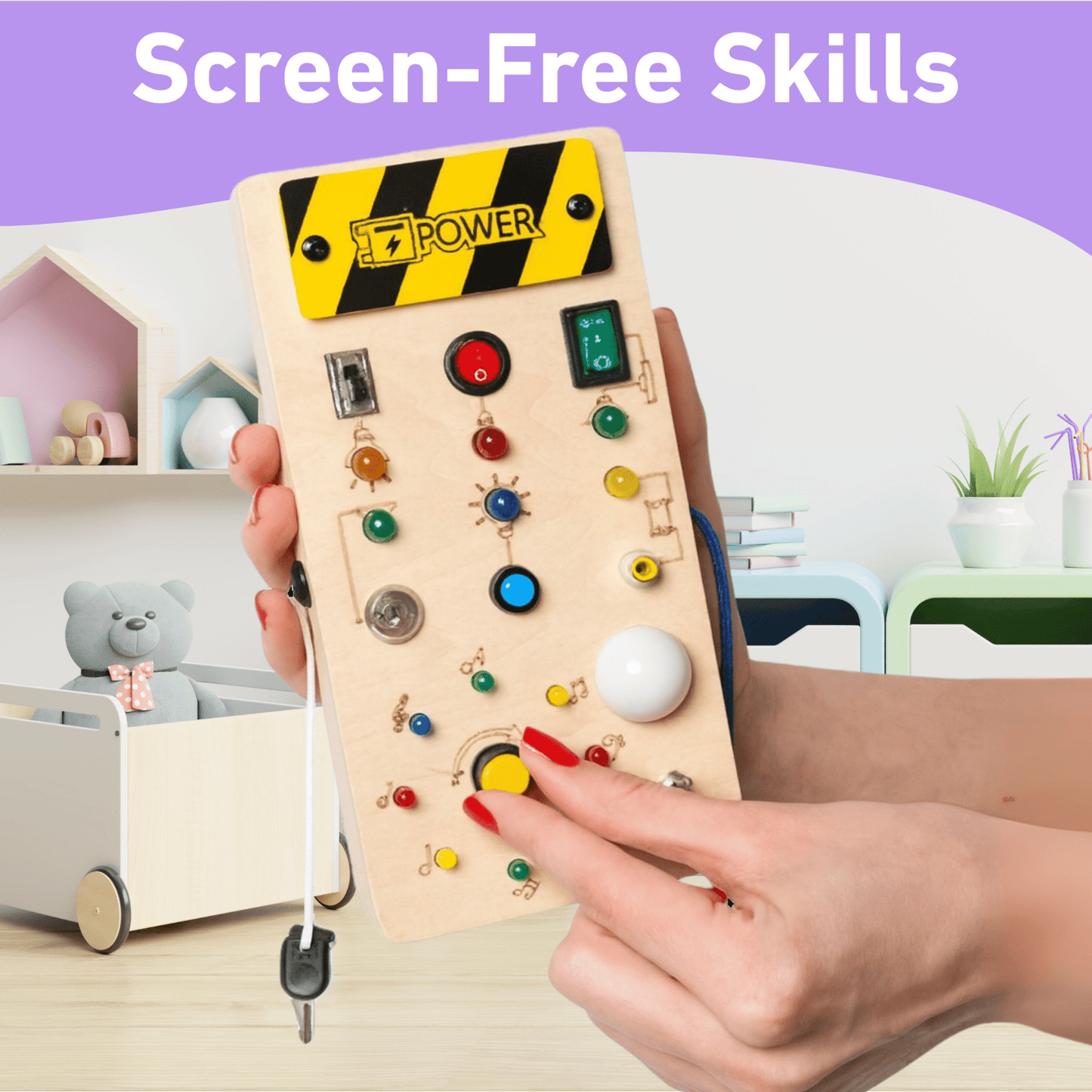 Montessori Light Switch Board