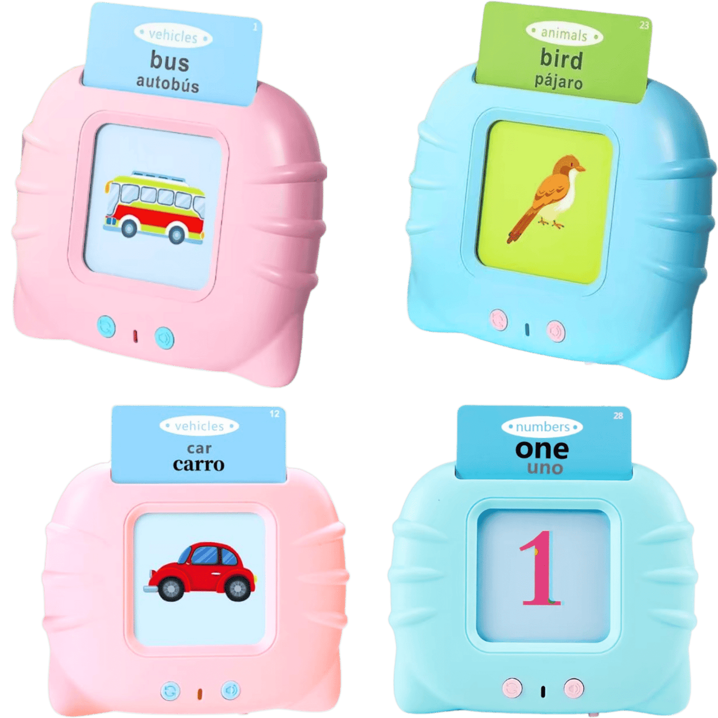 Montessori Bilingual Talking Flashcards