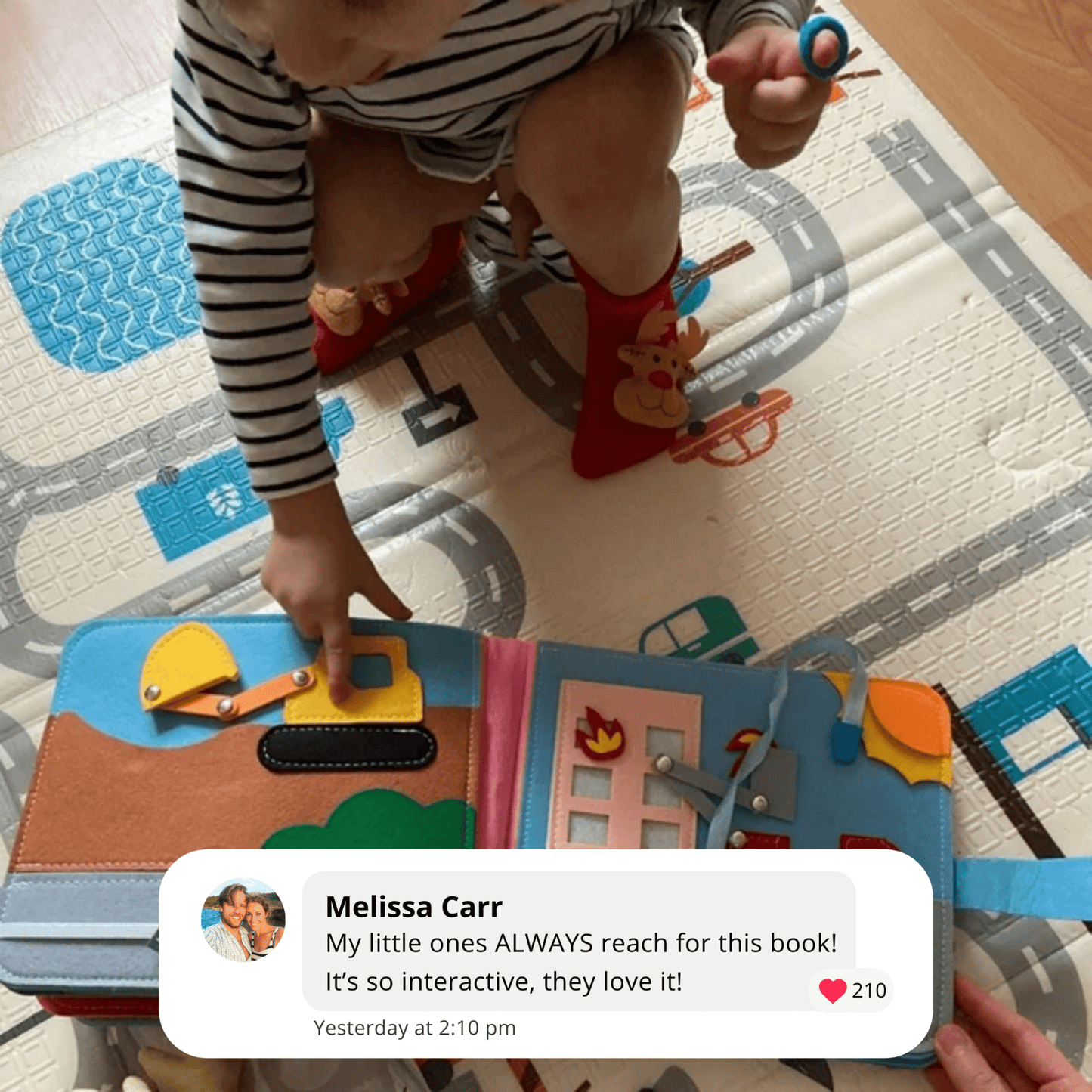 Montessori Touch & Tell Storybook