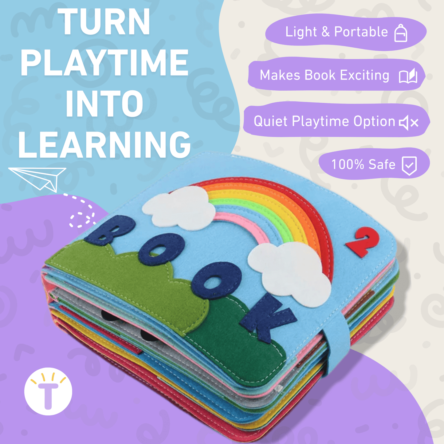 Montessori Touch & Tell Storybook