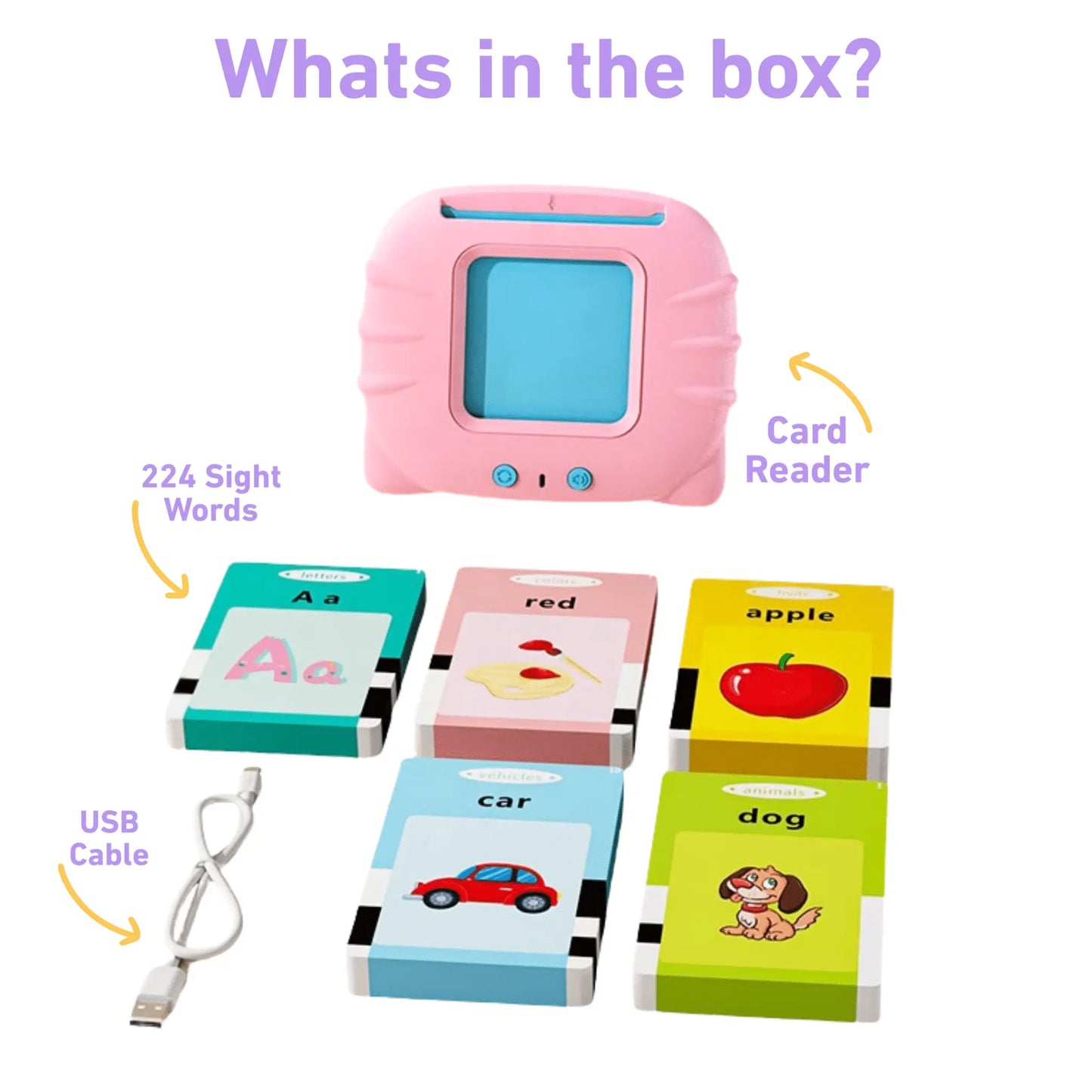 Montessori Talking Flashcards Toddle Ready