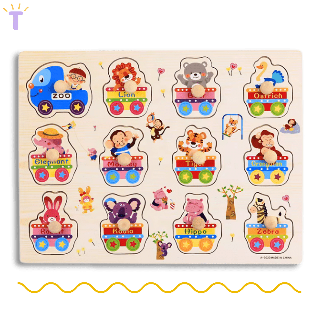Animal Words Puzzle