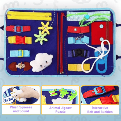 Montessori Felt Busy Board