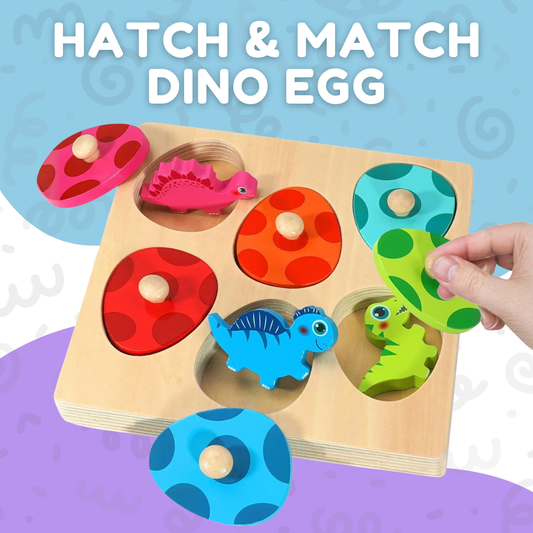 Hatch & Match Dino Egg