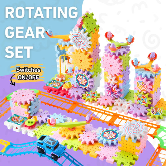 Montessori Rotating Gearset