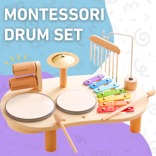 Montessori Drum Set
