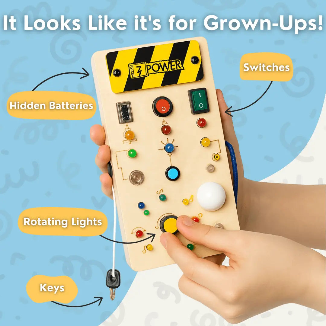 Montessori Light Switch Board Toddle Ready