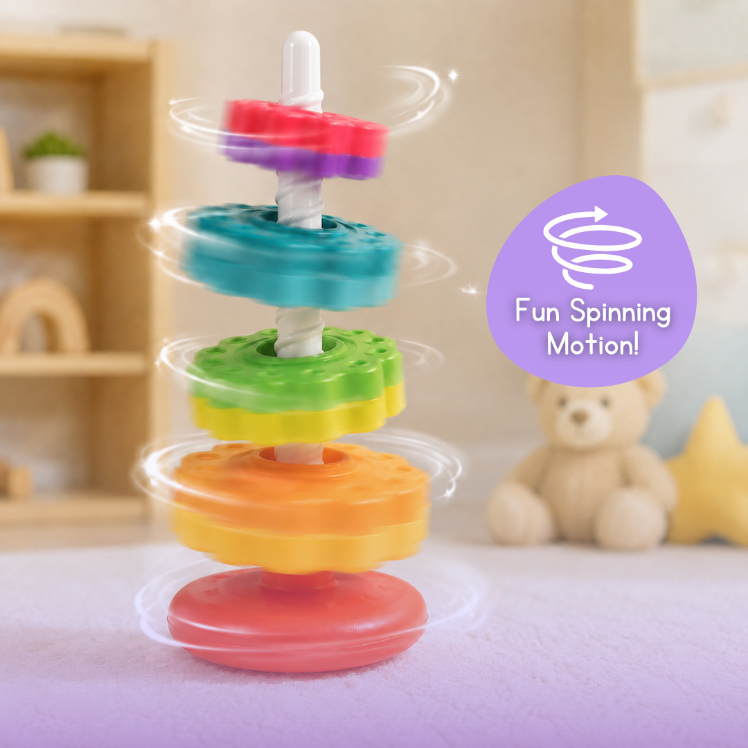 Montessori Spin & Stack