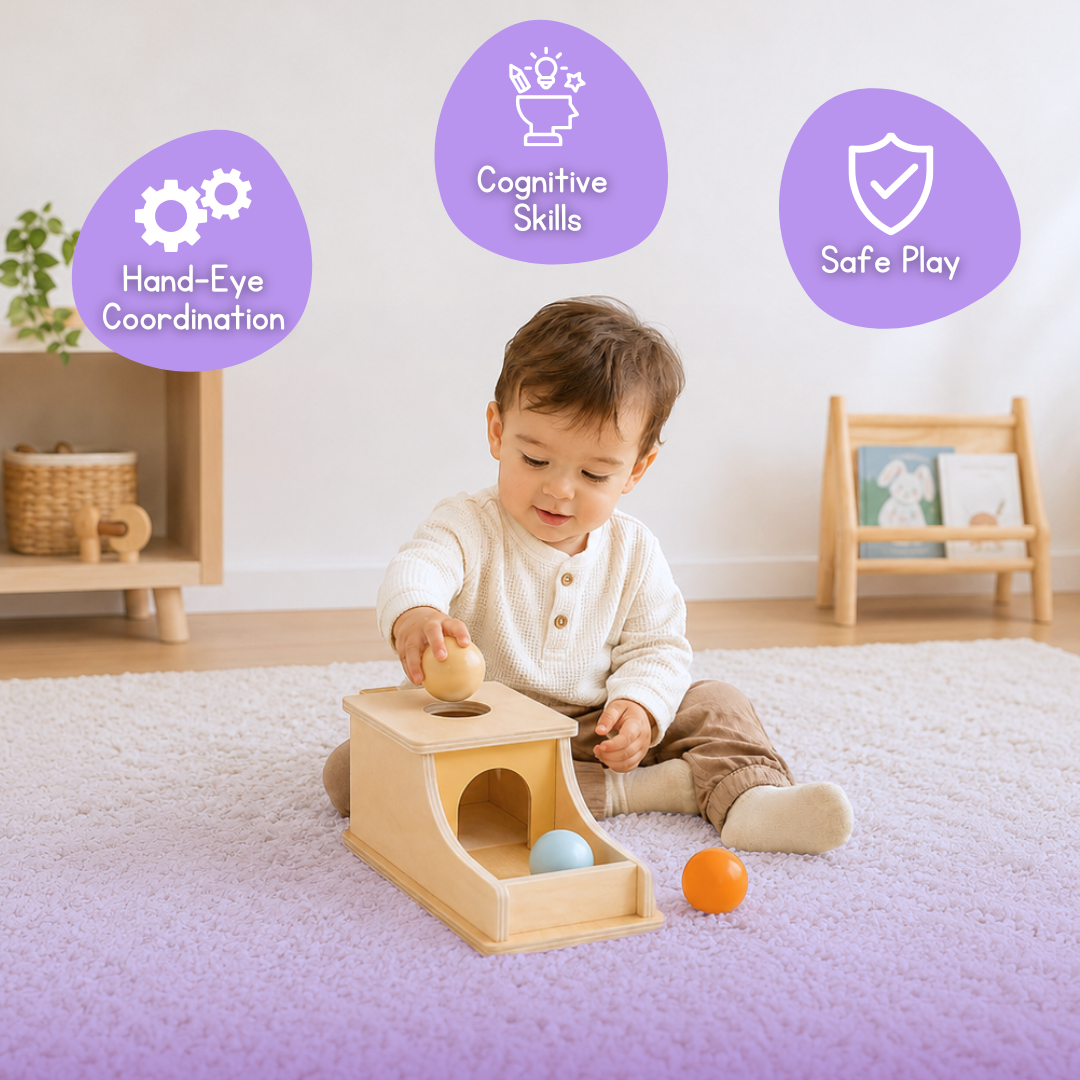 Montessori Object Permanence Box