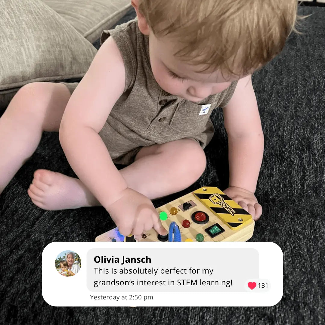 Montessori Light Switch Board Toddle Ready