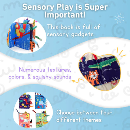 Montessori Baby Soft Book Toddle Ready