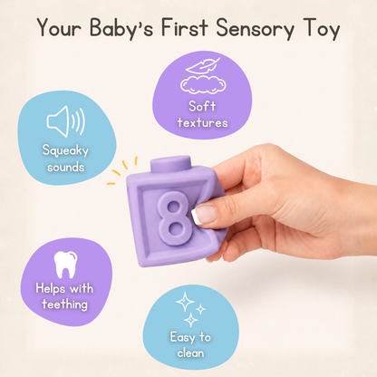 Montessori Squeaky Block Set
