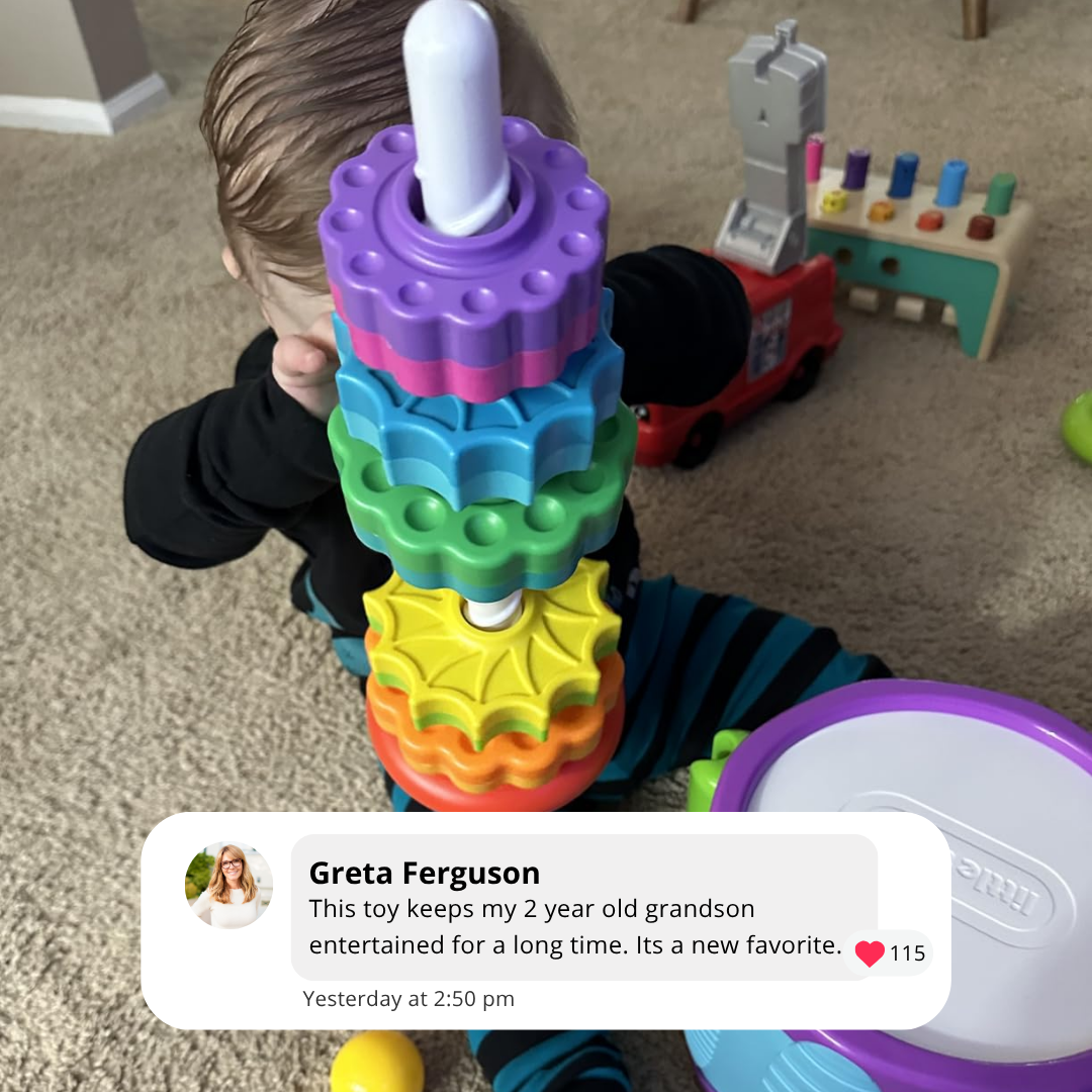 Montessori Spin & Stack