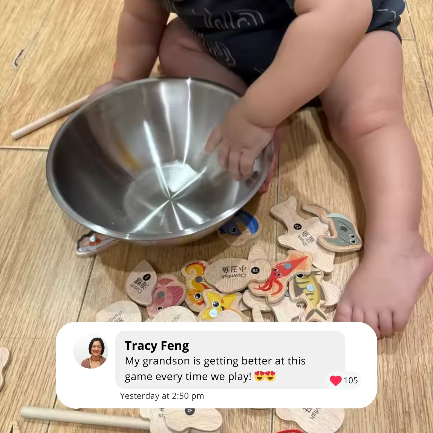 Montessori Fishing Game