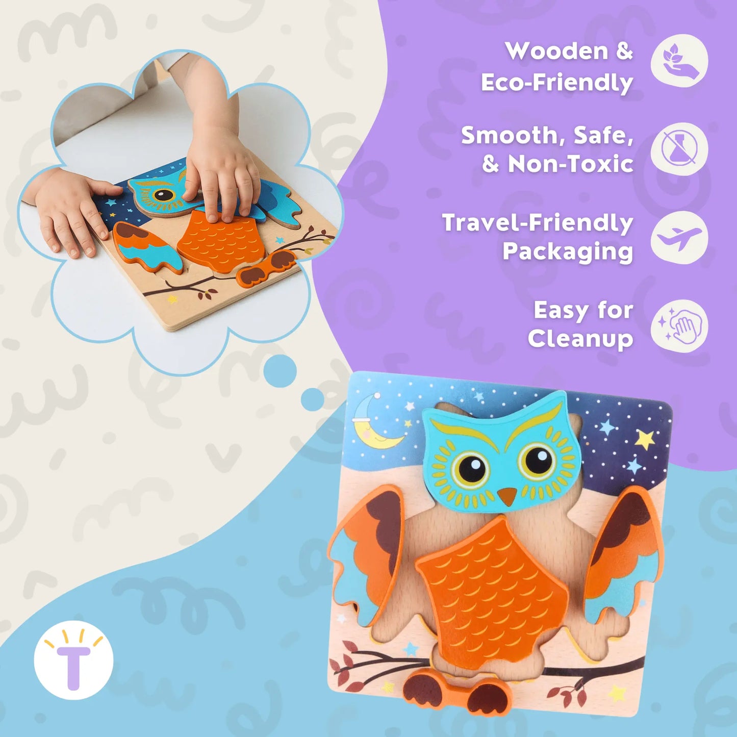 Montessori Animal Puzzle Toddle Ready