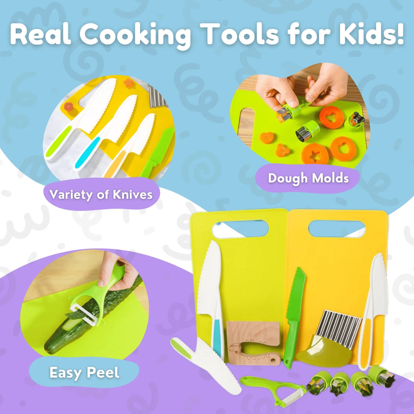 Montessori Cooking Tool Set Toddle Ready