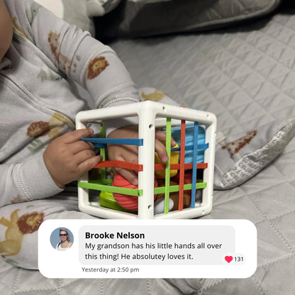 Montessori Sensory Cube Toddle Ready