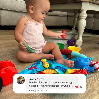 Fish & Count Play Mat