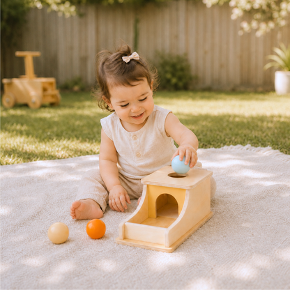 Montessori Object Permanence Box