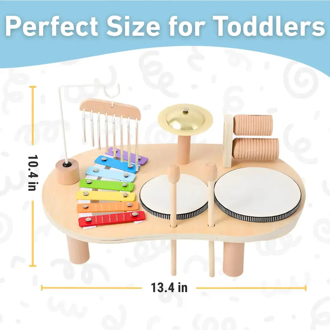Montessori Drum Set Toddle Ready