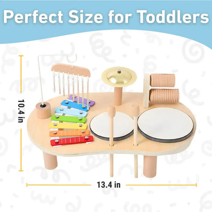 Montessori Drum Set Toddle Ready