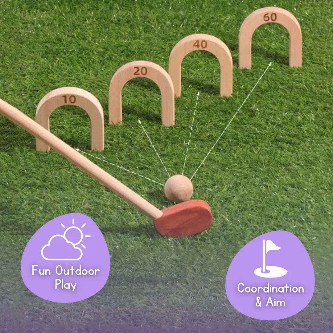Wooden Golf Set