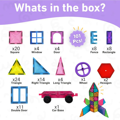 Montessori Magnetic Tiles