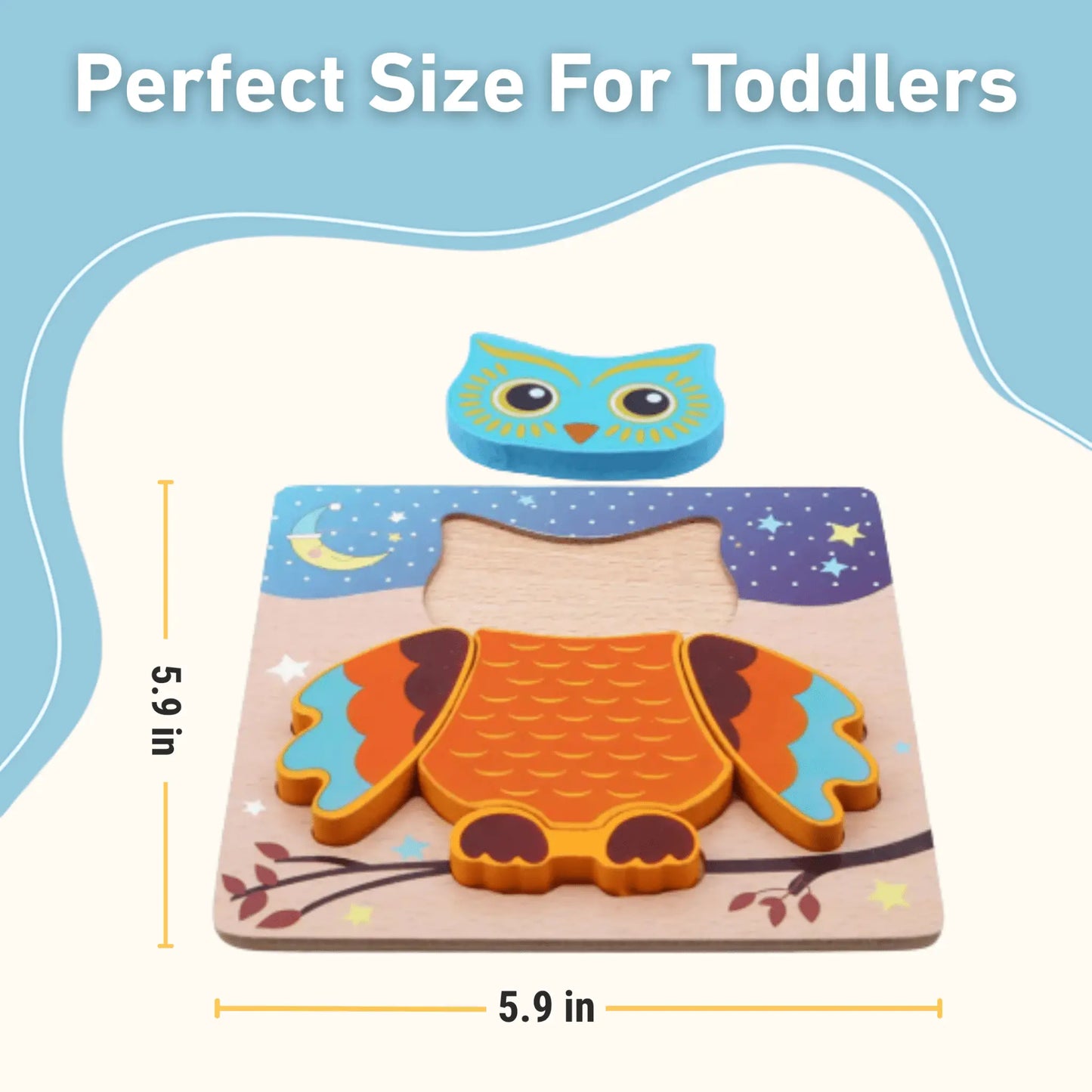 Montessori Animal Puzzle Toddle Ready