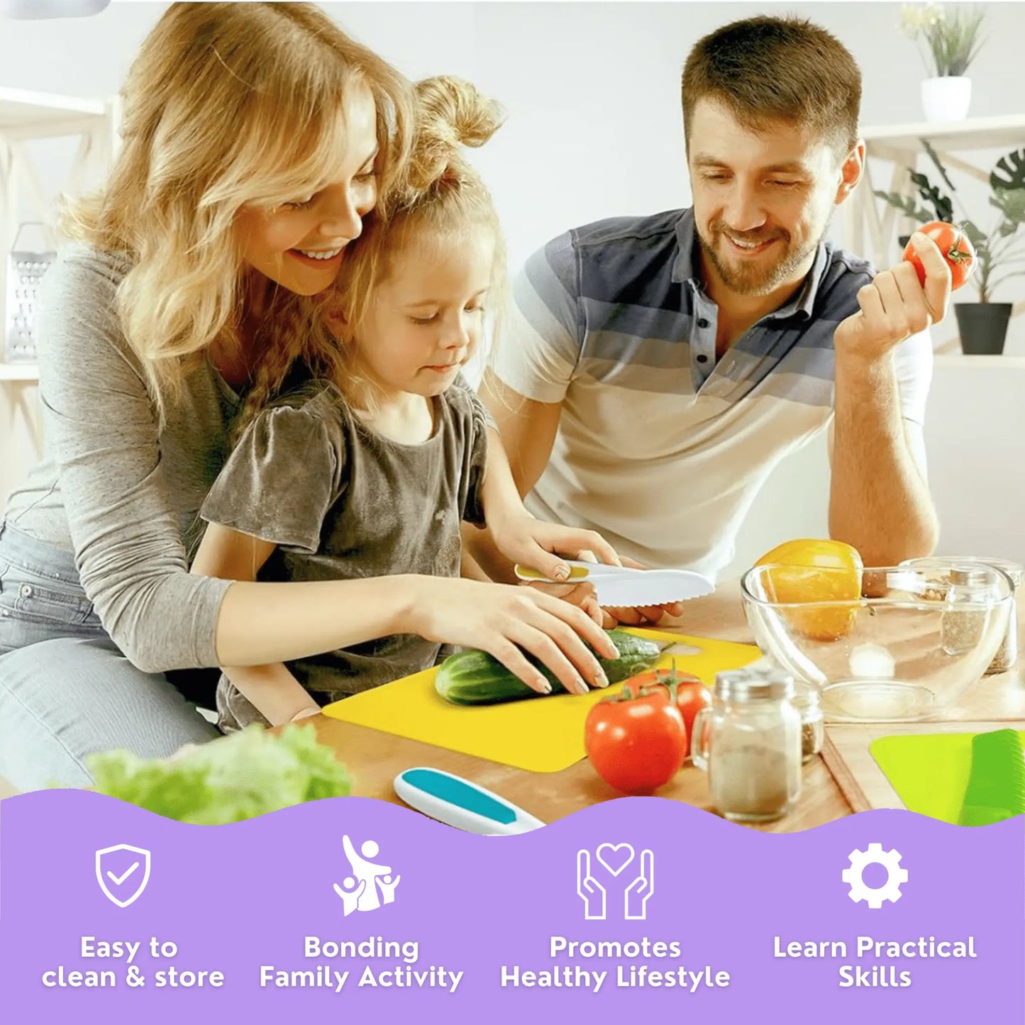 Montessori Cooking Tool Set Toddle Ready