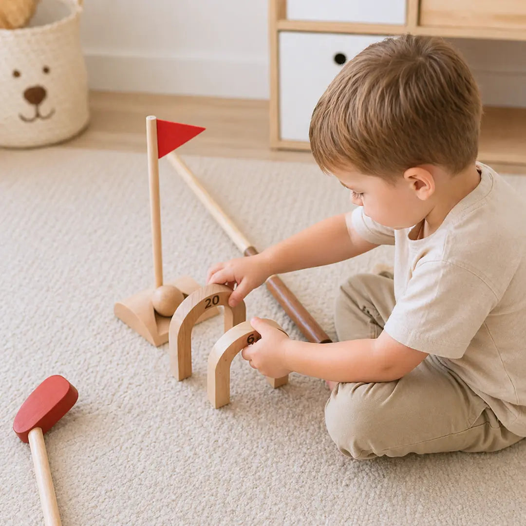 Wooden Golf Set