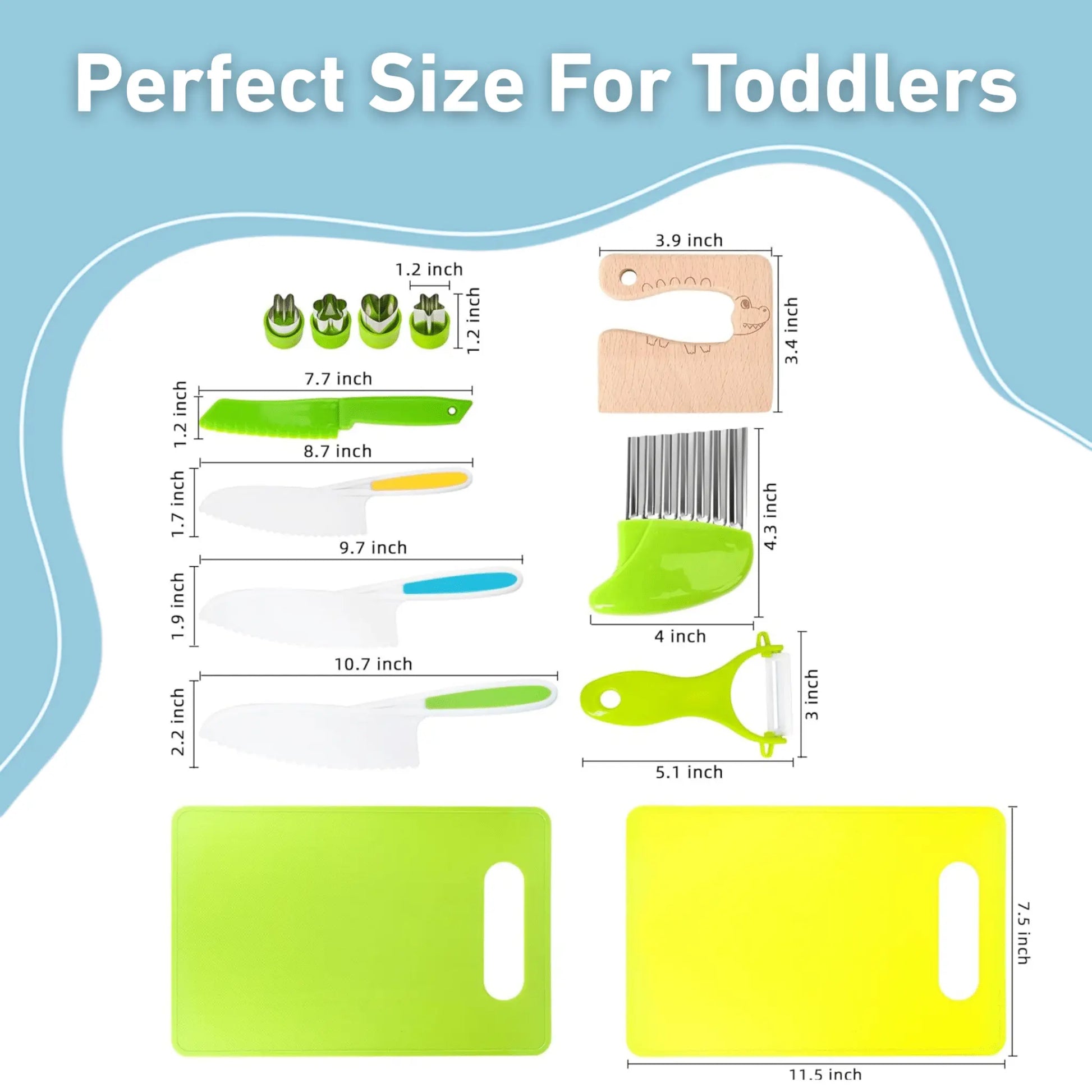 Montessori Cooking Tool Set Toddle Ready