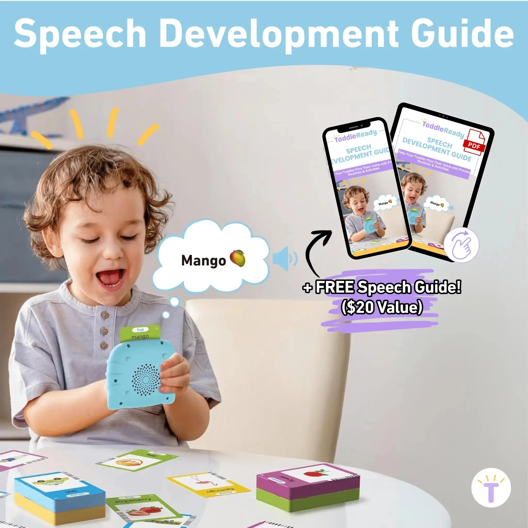 Montessori Talking Flashcards Toddle Ready