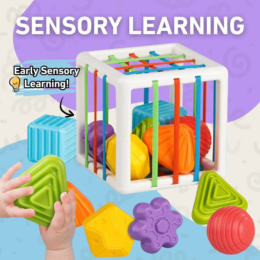 Montessori Sensory Cube Toddle Ready