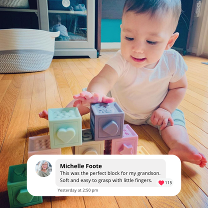 Montessori Squeaky Block Set