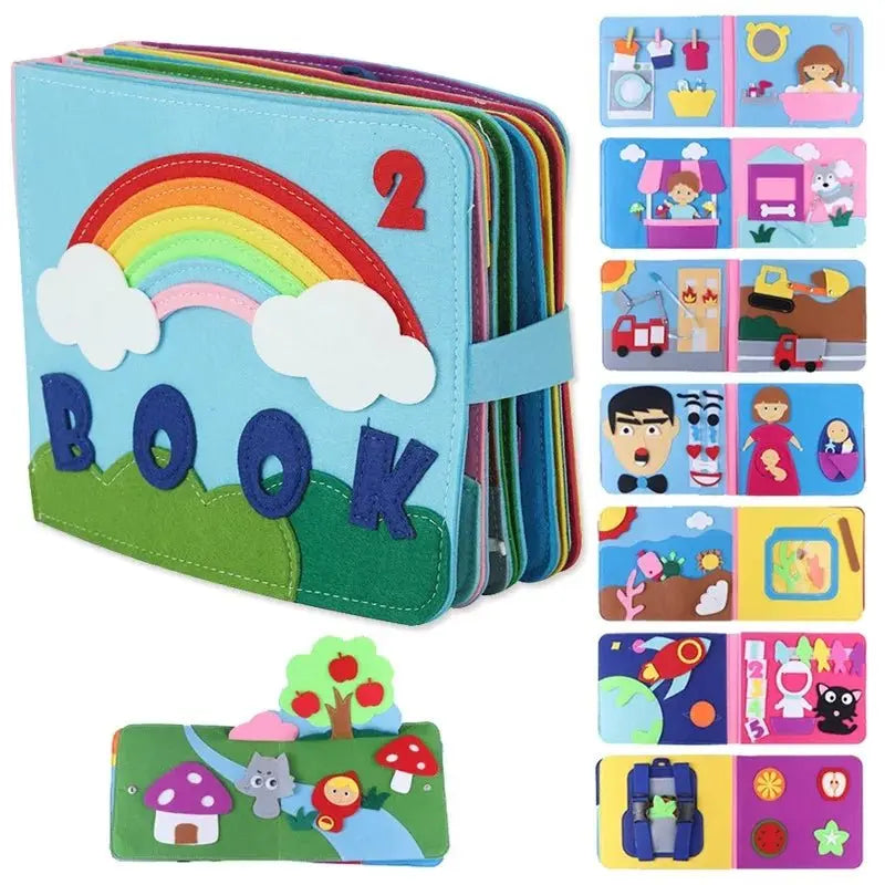 Montessori Touch & Tell Storybook Toddle Ready