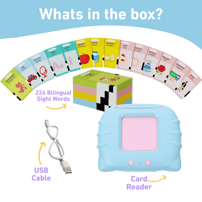Montessori Bilingual Talking Flashcards