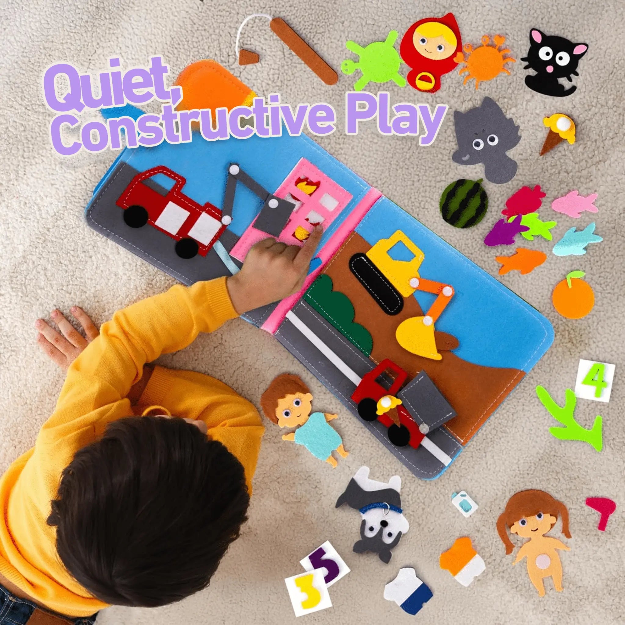 Montessori Touch & Tell Storybook Toddle Ready