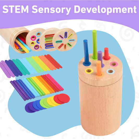 Montessori Wooden Color Sorter