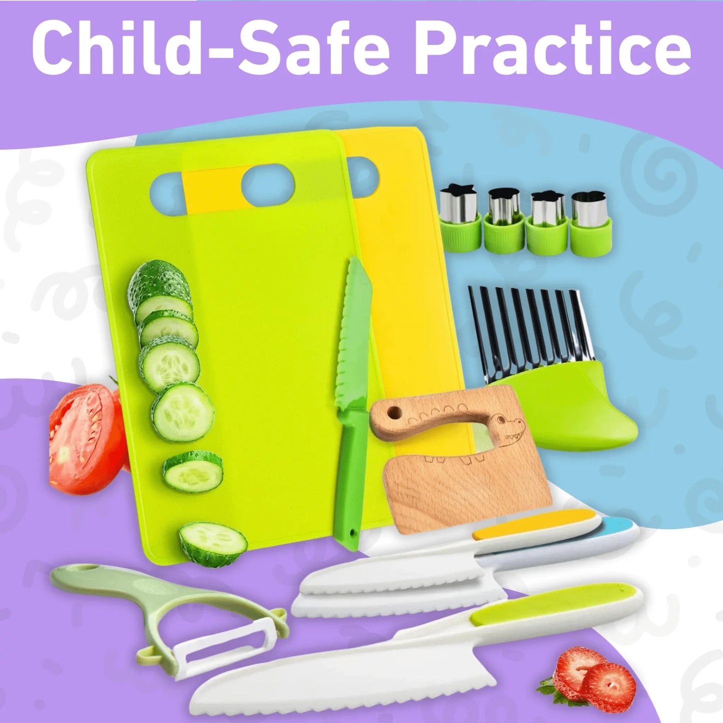 Montessori Cooking Tool Set Toddle Ready