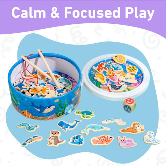Montessori Fishing Game