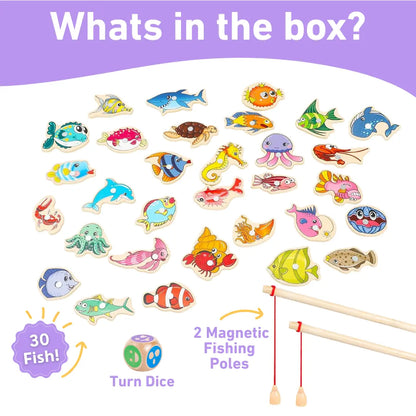 Montessori Fishing Game