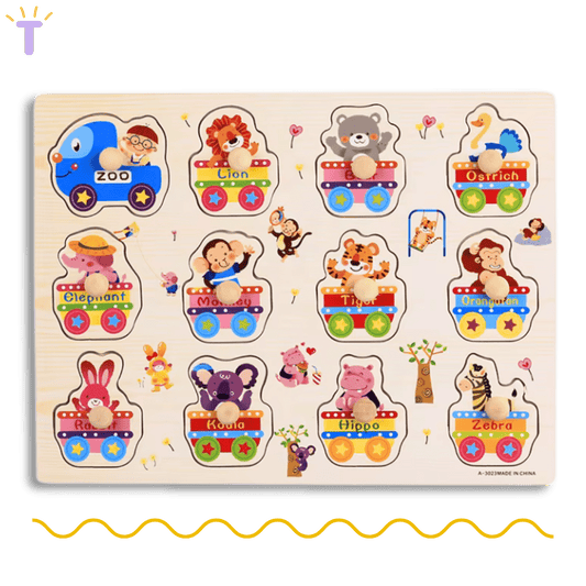 Animal Words Puzzle